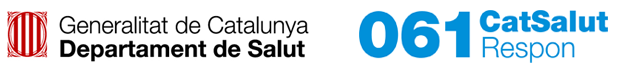 Generalitat de Catalunya - Departament de Salut - 061, CatSalut Respon